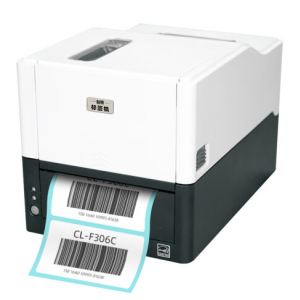 創碩 標簽打印機CL-F306C 精度300DPI 條碼二維碼水洗嘜不干膠 熱轉印/熱敏兩用打?。ㄑb